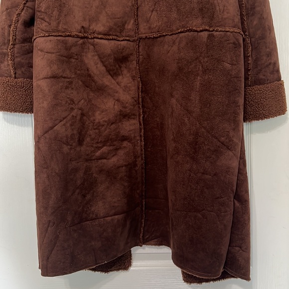 ANTHROPOLOGIE SOLITAIRE Faux shearling - Picture 12 of 12
